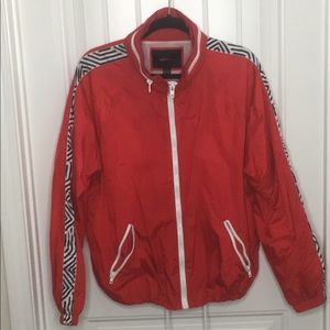 Red Forever 21+ sporty jacket